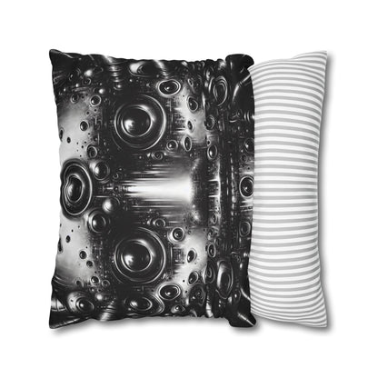 Funky Geometric Pillowcase, Modern Home Decor, Unique Throw Pillow Cover, Artistic Cushion Cover, Gift for Art Lovers