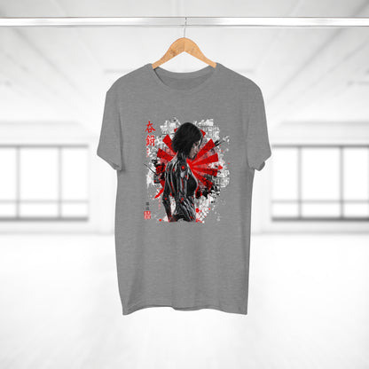 Cyber Samurai Graphic T-Shirt, Unisex Graphic Tee, Anime Shirt, Japanese Art T-Shirt, Gift for Nerds, Cosplay Apparel