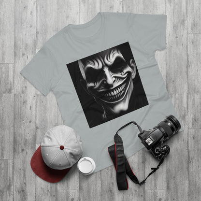 Creepy Clown Unisex T-Shirt - Unisex Graphic Tee for Halloween, Horror Fans, Costume Party, Unique Gift Idea, Spooky Apparel
