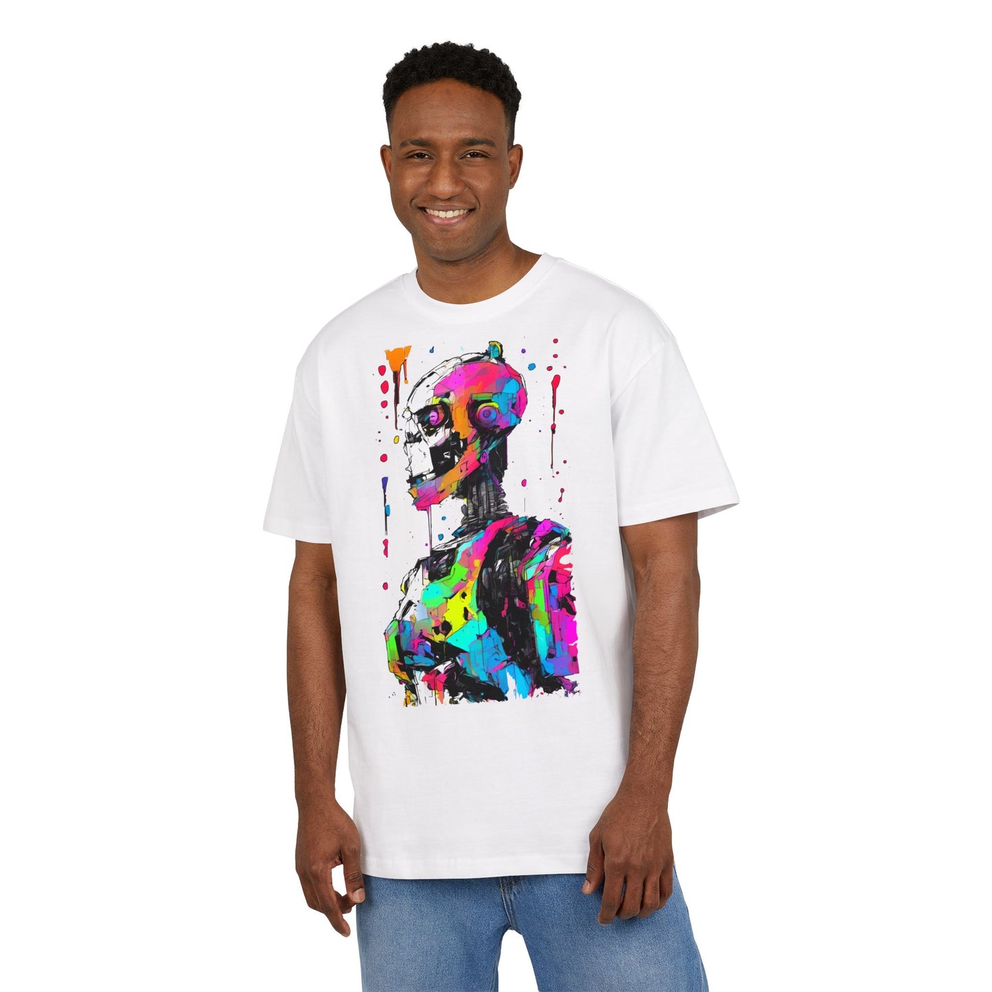 Colorful Artistic Unisex Heavy Oversize Tee, Graphic Tee, Statement Shirt, Art Inspired Apparel, Casual Wear for Art Lovers, Unique [...]