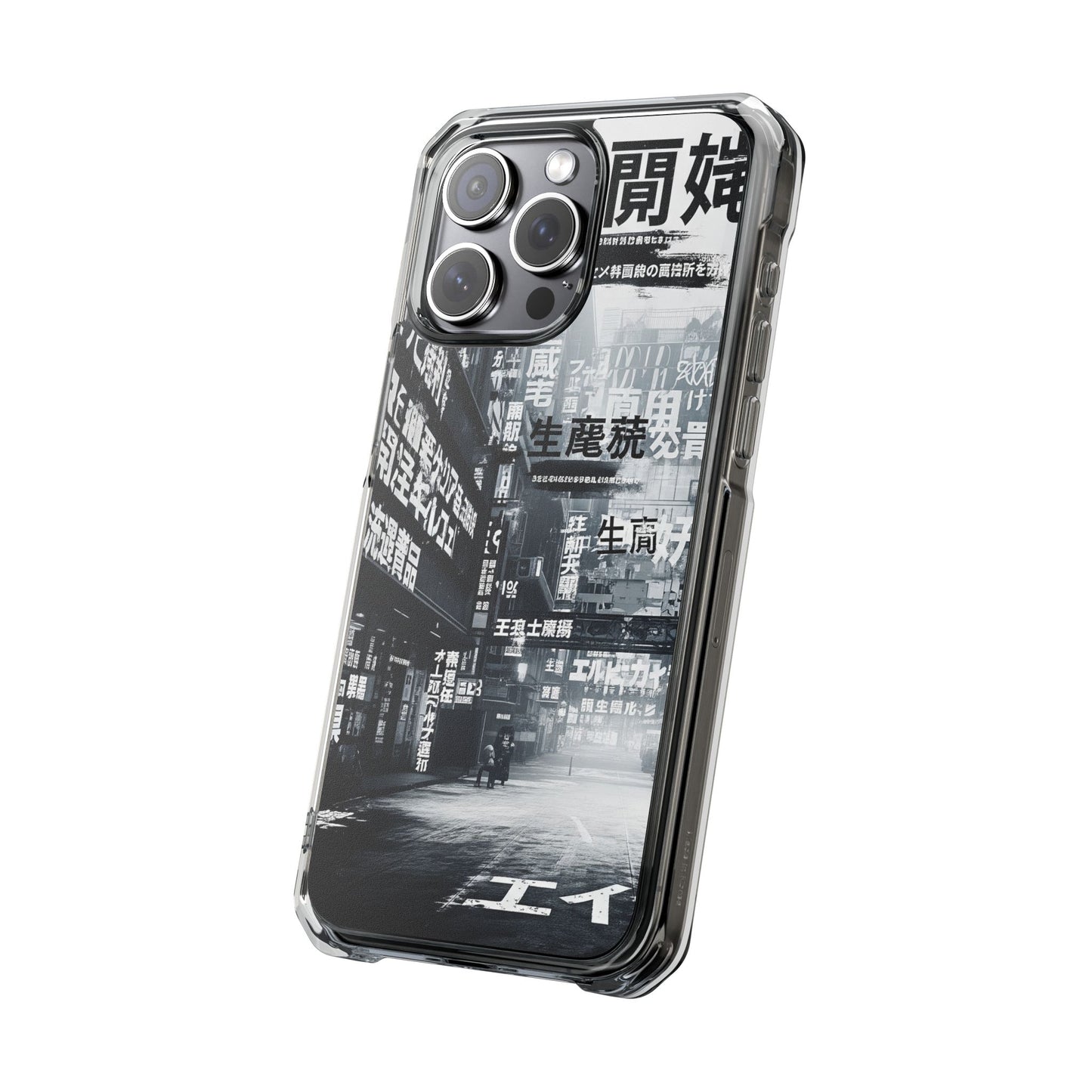 Stylish Magnetic Clear Impact Cases, Phone Protection, Urban Aesthetic, Gift for Tech Lovers, Summer Vibes, Trendy Accessories