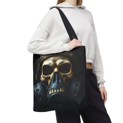 Gothic Skull Tote Bag - Perfect for Halloween, Gothic Style, Art Lovers, Unique Gift, Everyday Use