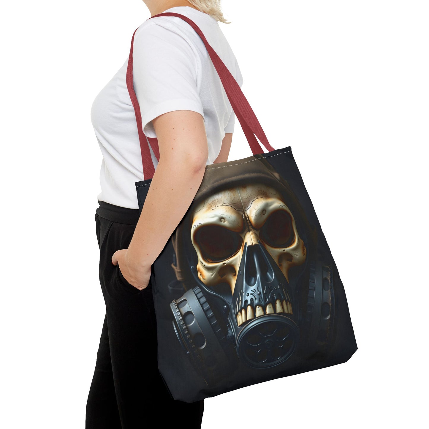 Gothic Skull Tote Bag - Perfect for Halloween, Gothic Style, Art Lovers, Unique Gift, Everyday Use
