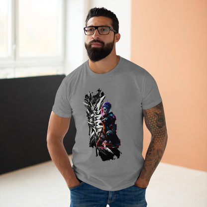 Unisex Graphic T-Shirt Featuring Bold Illustration, Streetwear Style Tee, Trendy Casual Wear, Perfect Gift for Graphic Art Lovers