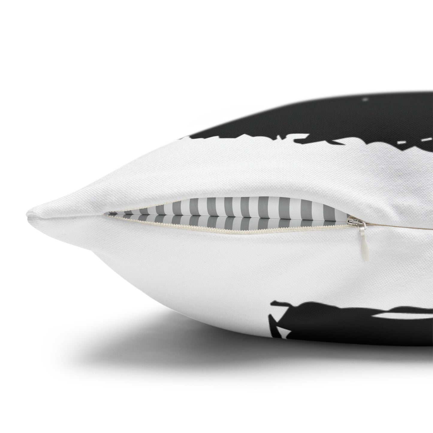 Stylish Spun Polyester Pillowcase, Decorative Accent, Unique Home Decor, Modern Living Room Cushion, Gift for Art Lovers