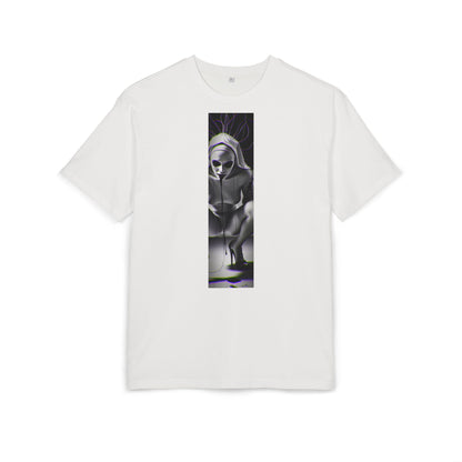 Unisex Oversized Graphic Tee - Edgy Gothic Design