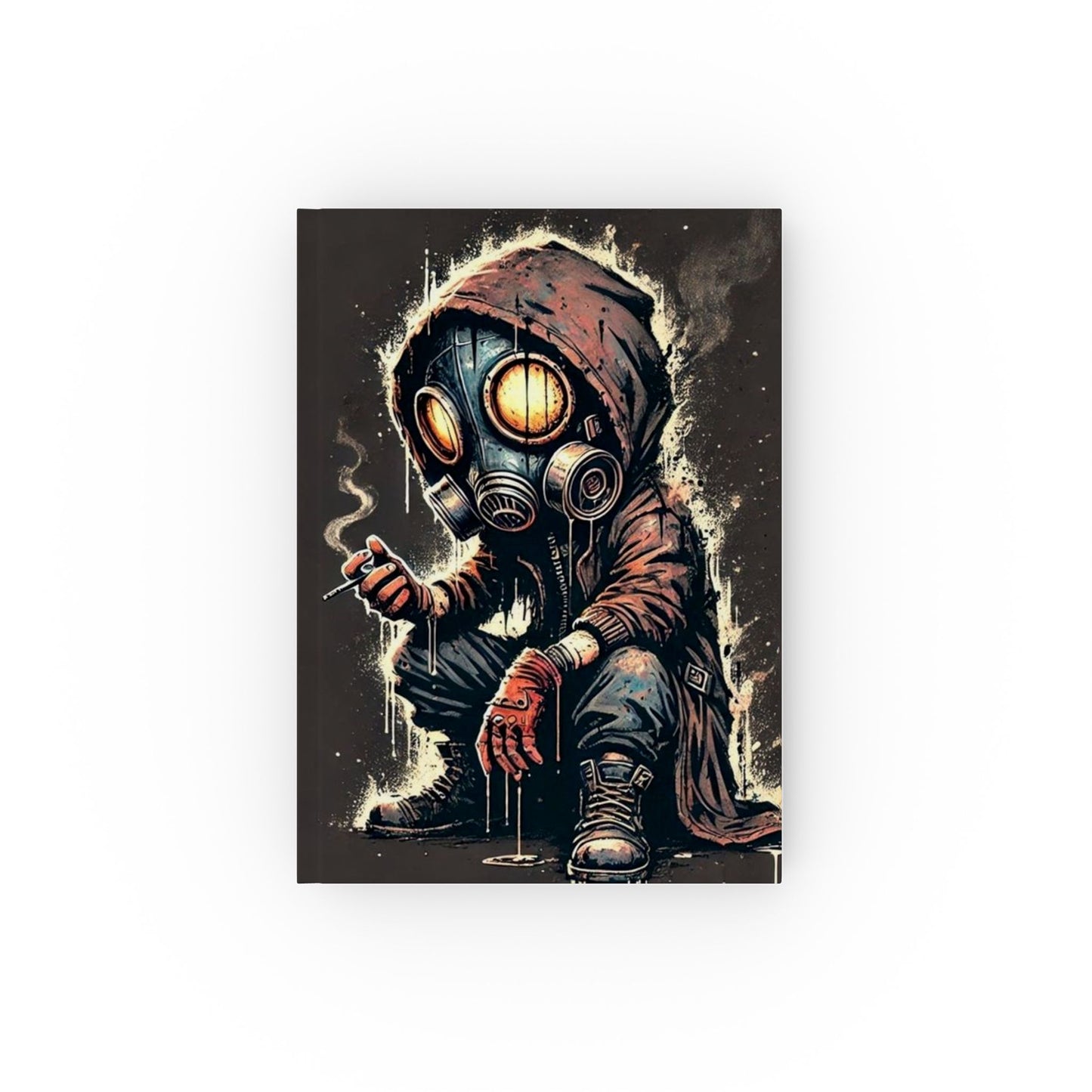 Dystopian Art Journal, Sketchbook, Note-taking Notepad, Gift for Writers, Unique Design, Creative Journal