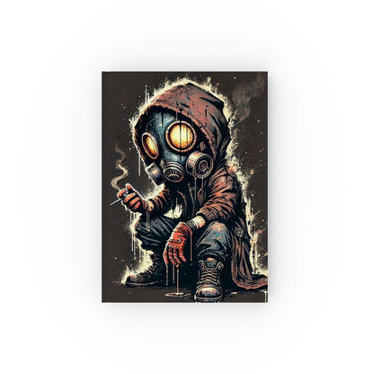 Dystopian Art Journal, Sketchbook, Note-taking Notepad, Gift for Writers, Unique Design, Creative Journal