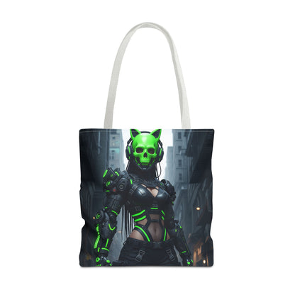 Futuristic Cyberpunk Tote Bag | Stylish AOP Bag with Neon Skull Design | Perfect Gift for Gamers and Tech Enthusiasts, Festival [...]