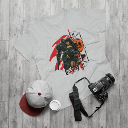 Retro Robot Graphic T-Shirt | Casual Wear, Anime Fans, Geek Culture, Gift for Her, Gaming Apparel