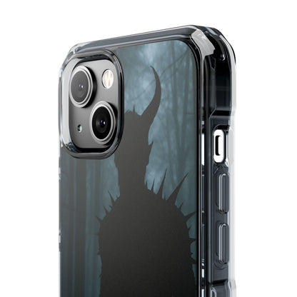 Magnetic Phone Cases, Dark Fantasy Case, Spooky Halloween Accessory, Gift for Gamers, Customizable Clear Impact Cover