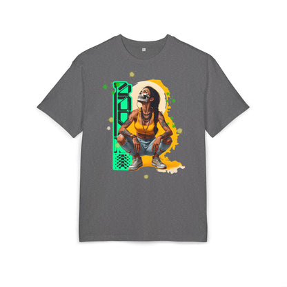 Vibrant Artistic Oversize Tee, Unisex Graphic Tee, Streetwear Fashion, Cool Casual Wear, Unique Art Inspired Shirt