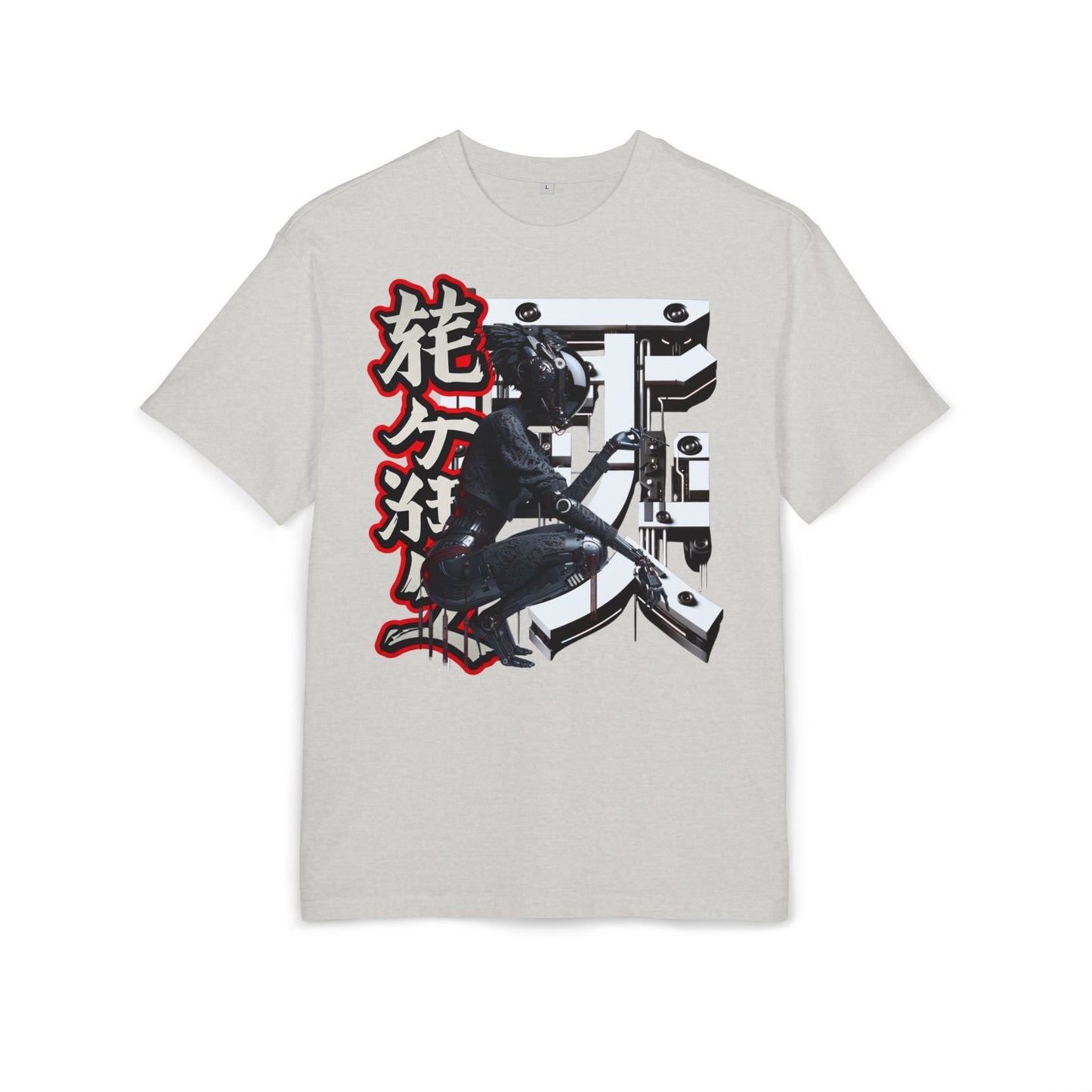 Cyberpunk Graphic Unisex Heavy Oversize Tee