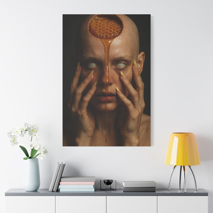 Artistic Wall Canvas Print, Modern Home Decor, Unique Art Piece, Abstract Design, Statement Wall Art