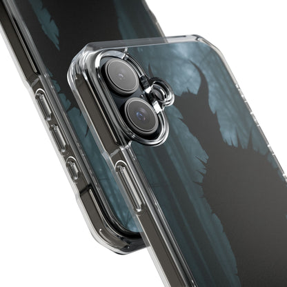 Magnetic Phone Cases, Dark Fantasy Case, Spooky Halloween Accessory, Gift for Gamers, Customizable Clear Impact Cover