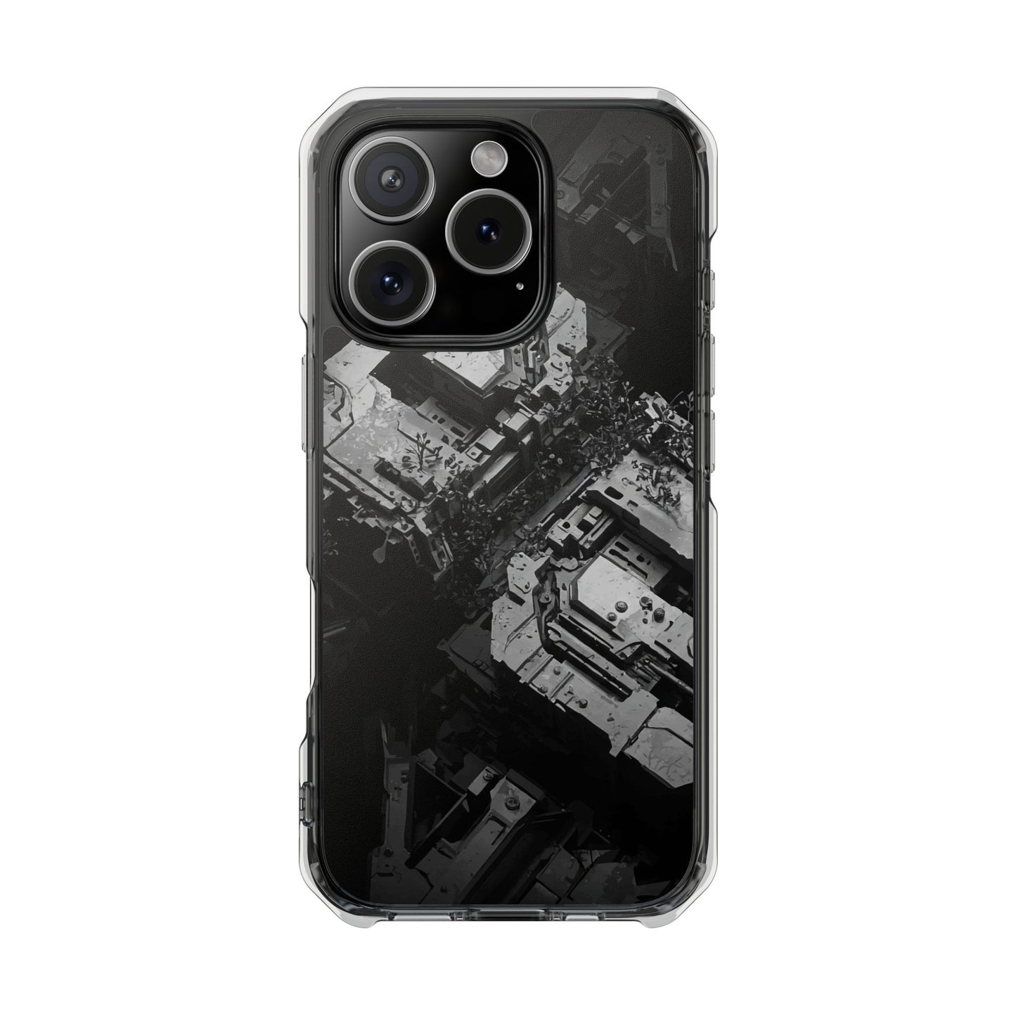 Stylish Magnetic Clear Impact Cases for iPhone, Heavy-Duty Protection, Customized Cases, Tech Lover Gift, Trendy Phone Accessories