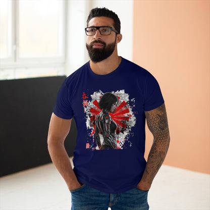 Cyber Samurai Graphic T-Shirt, Unisex Graphic Tee, Anime Shirt, Japanese Art T-Shirt, Gift for Nerds, Cosplay Apparel