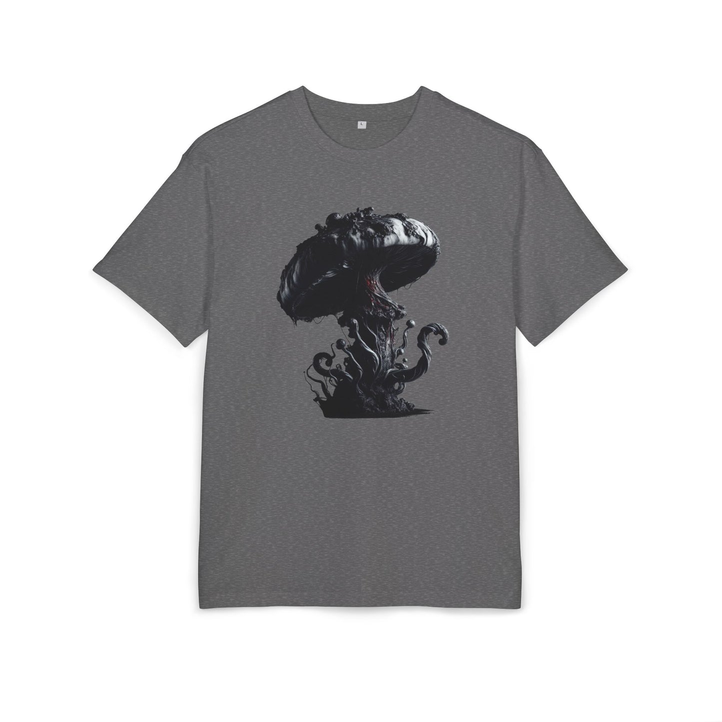 Vintage Mushroom Graphic Unisex Heavy Oversize Tee