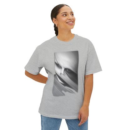 Artistic Unisex Oversized Tee, Trendy Streetwear Top, Graphic Tee for Casual Wear, Aesthetic Gift for Art Lovers, Fashion Statement Shirt