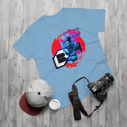 Futuristic Graphic Tee, Urban Outfit, Cyberpunk Style T-shirt, Men's Streetwear, Casual Wear, Gift for Tech Lovers