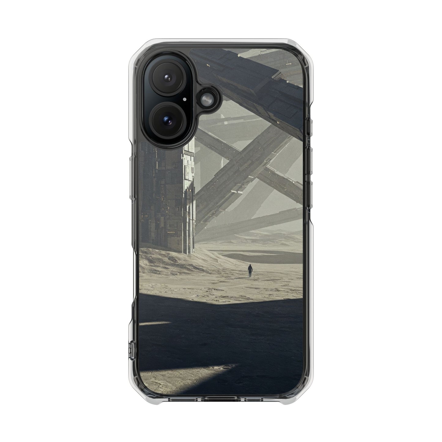 Magnetic Clear Impact Cases - Aesthetic Phone Protection, Unique Gift for Tech Lovers, Sleek Design for Minimalists