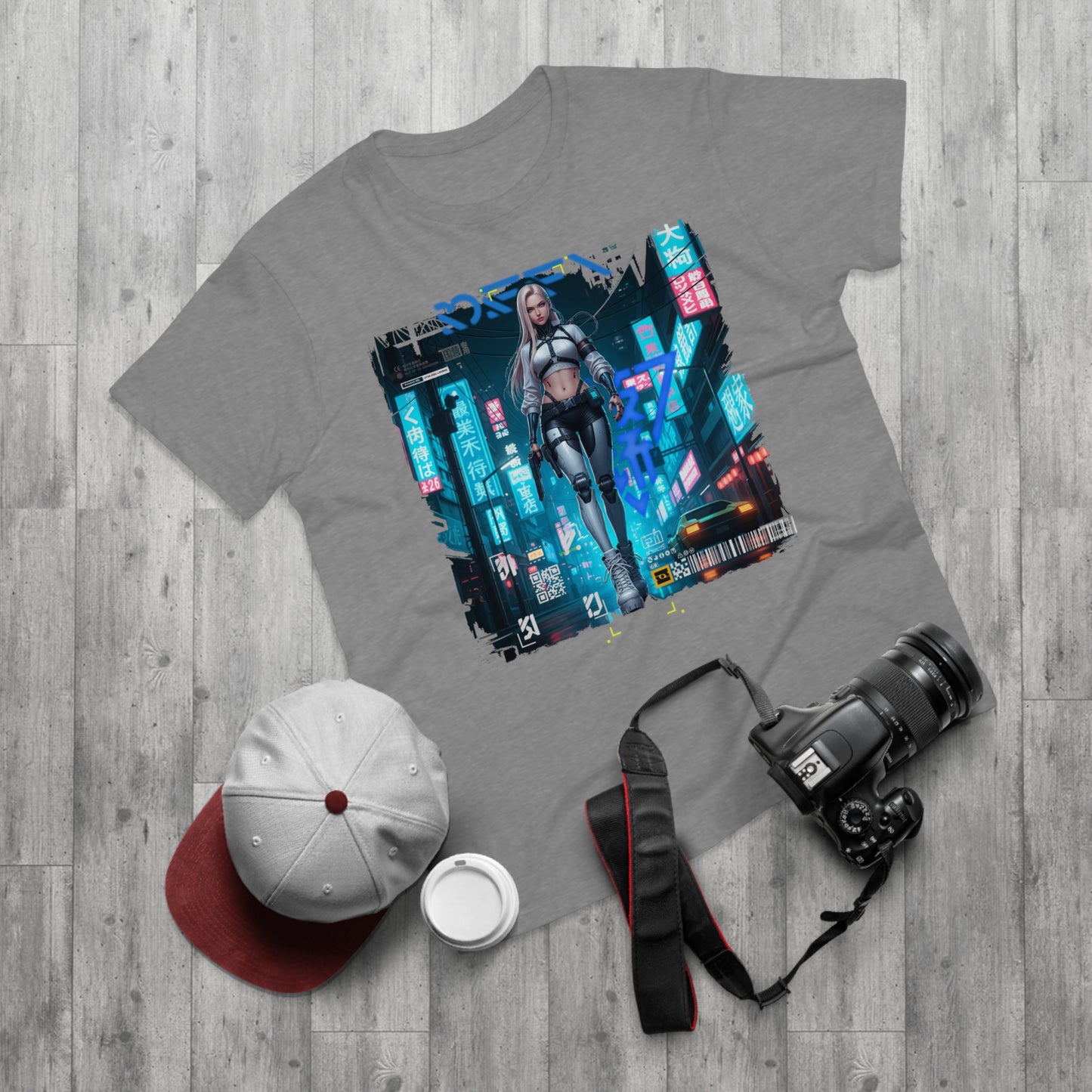 Urban Cyberpunk Unisex T-Shirt, Graphic Tee, Streetwear, Casual Outfit, Festival Wear, Gift for Tech Lovers