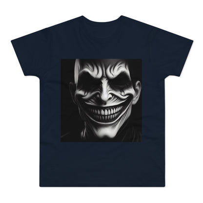 Creepy Clown Unisex T-Shirt - Unisex Graphic Tee for Halloween, Horror Fans, Costume Party, Unique Gift Idea, Spooky Apparel