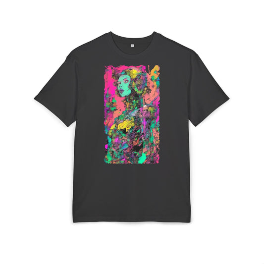 Artistic Oversize Tee - Vibrant Graphic Shirt, Casual Streetwear, Unique Gift for Art Lovers, Everyday Wear, Graphic Tee