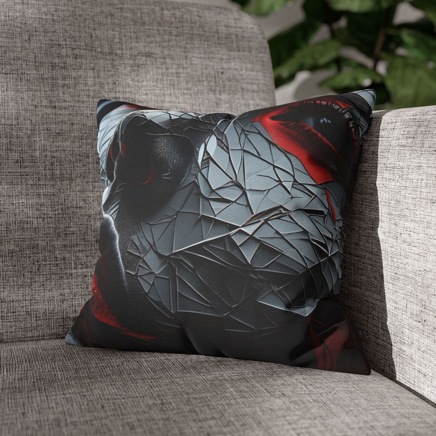 Elegant Geometric Art Pillowcase, Modern Decor, Home Accent, Gift Idea, Cozy Living Room, Abstract Art, Decorative Cushion
