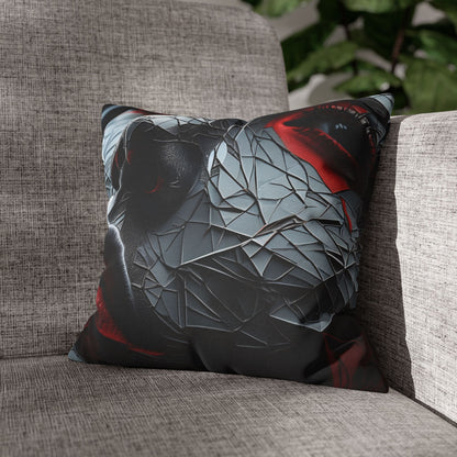 Elegant Geometric Art Pillowcase, Modern Decor, Home Accent, Gift Idea, Cozy Living Room, Abstract Art, Decorative Cushion