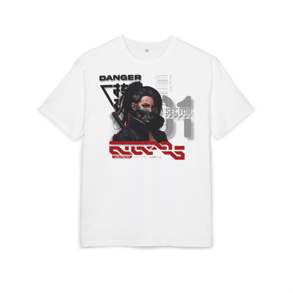 Cyberpunk Aesthetic Unisex Oversize Tee | Stylish Streetwear, Gift for Gamers, Casual Wear, Graphic Tee, Unique Fashion Statement