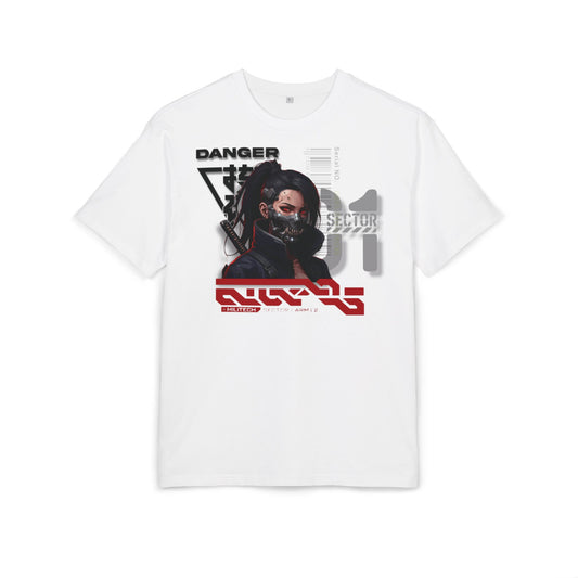 Cyberpunk Aesthetic Unisex Oversize Tee | Stylish Streetwear, Gift for Gamers, Casual Wear, Graphic Tee, Unique Fashion Statement