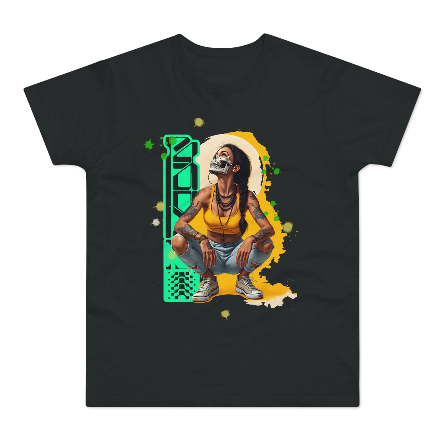 Vibrant Graphic Unisex T-Shirt, Casual Wear, Street Style, Gift for Him, Graphic Tee, Music Festival Shirt