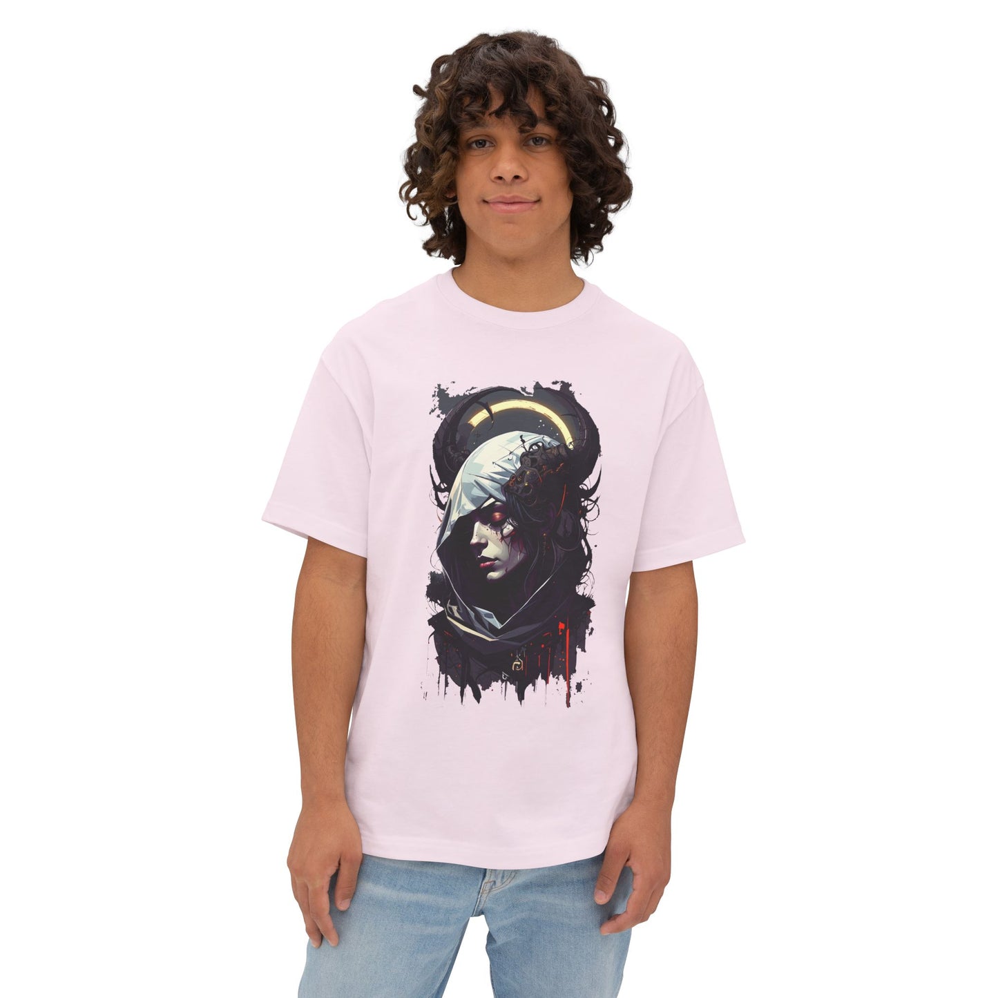 Urban Art Oversized Tee, Graphic Tee, Streetwear Shirt, Unique Art Clothing, Casual Fashion Top, Artistic Unisex T-Shirt