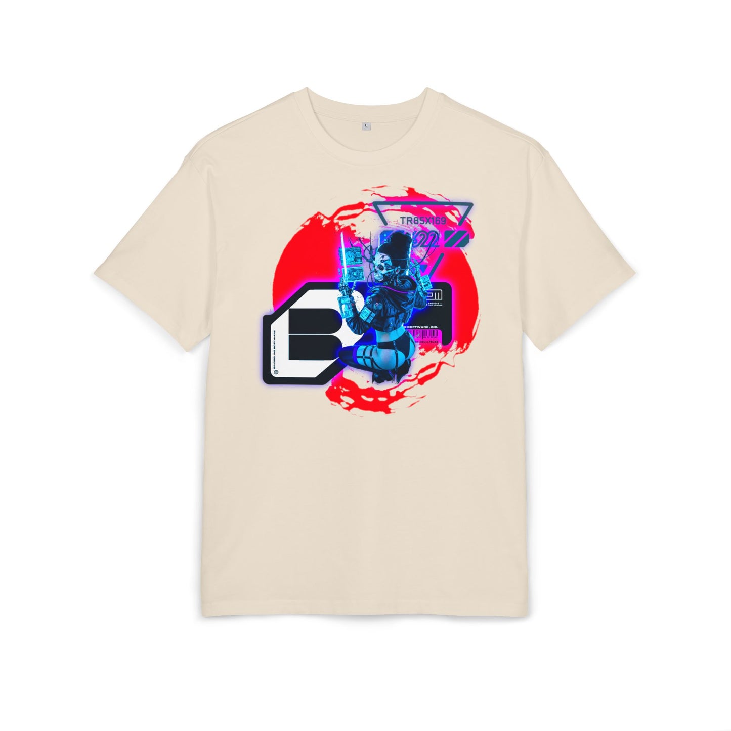 Vibrant Graphic Unisex Oversize Tee | Streetwear Style T-Shirt, Cool Casual Wear, Unique Gift, Festival Attire, Creative Design