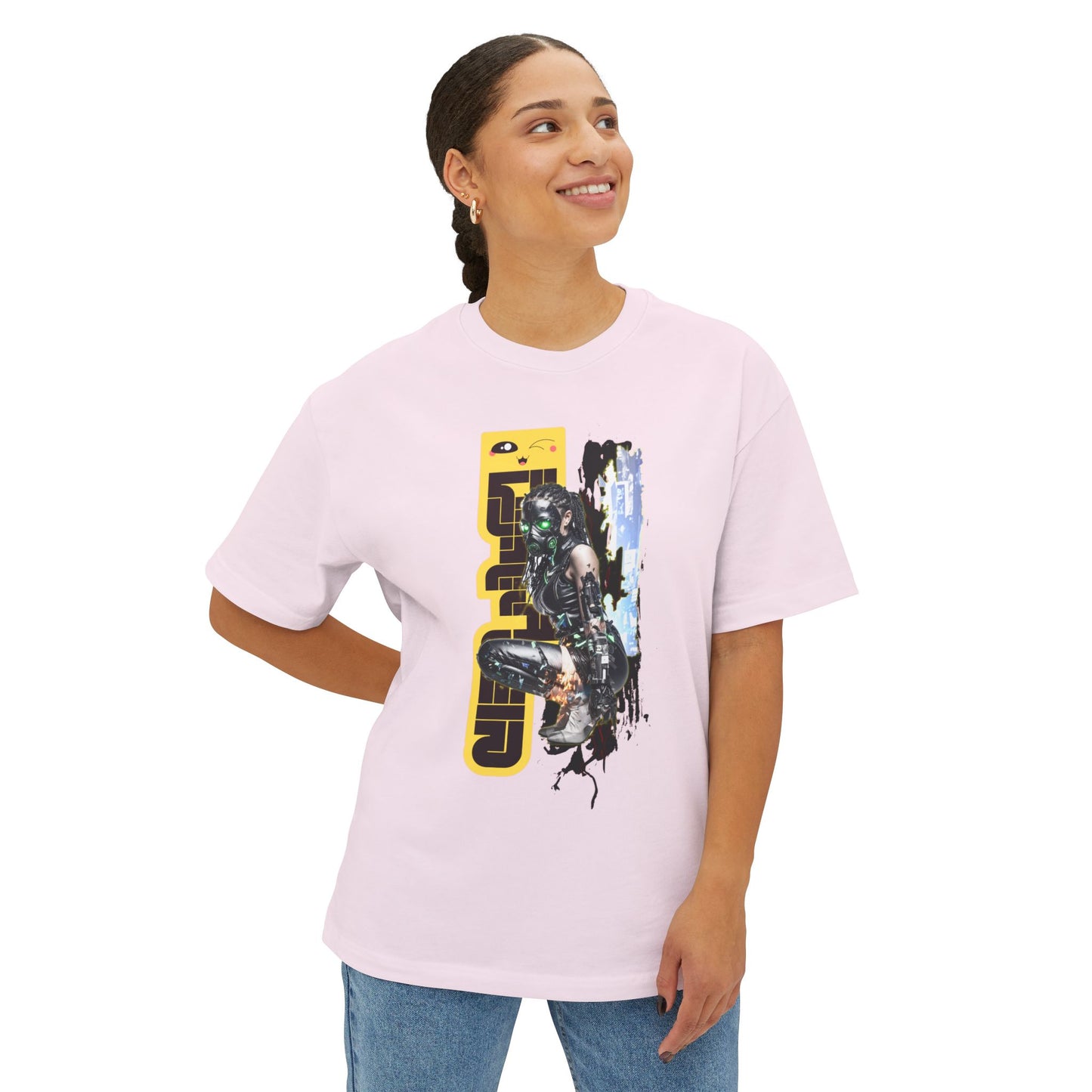 Unisex Graphic Oversized Tee - Retro Vibe, Casual Streetwear, Gift, Music Festival Outfit, Everyday Wear