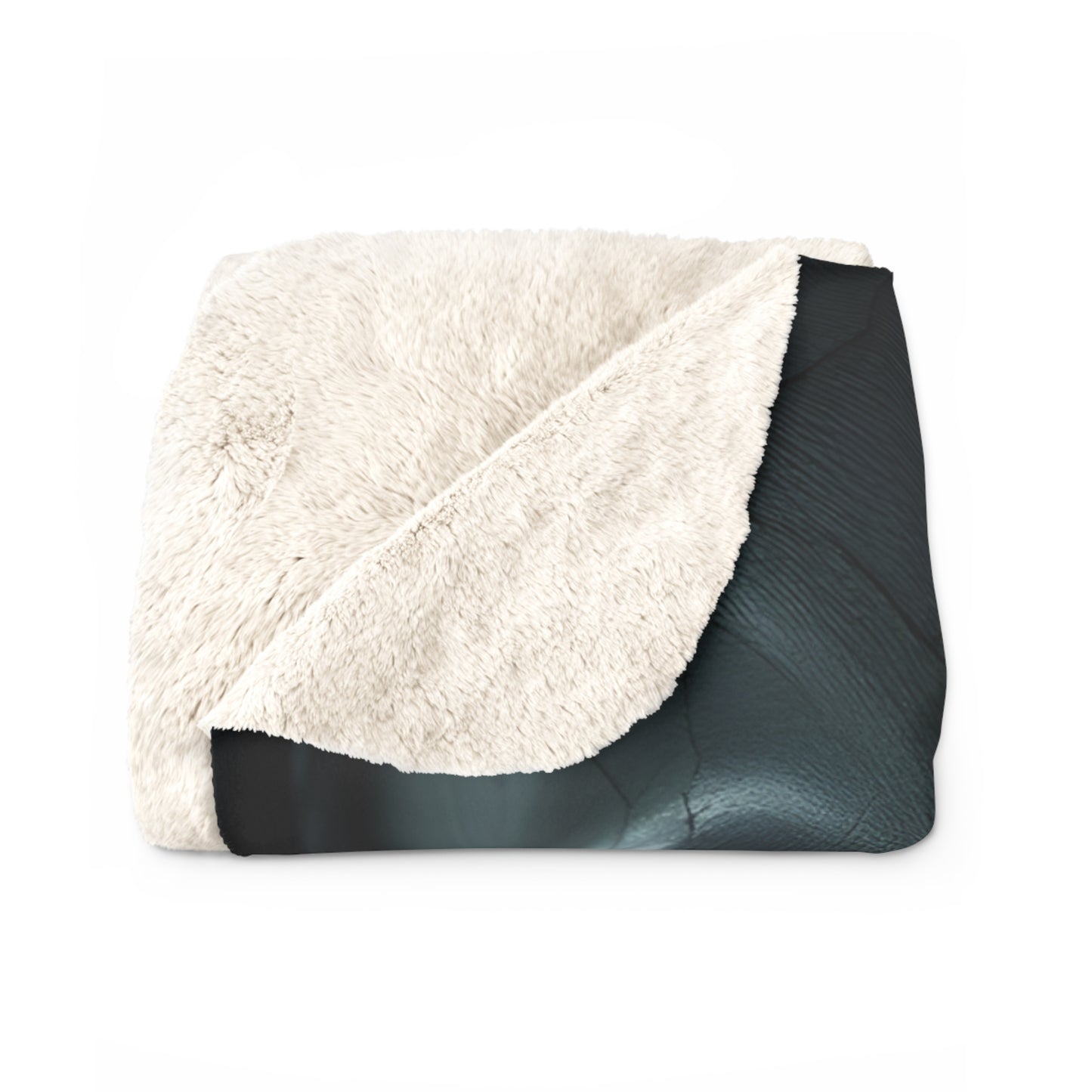 Spooky Sherpa Fleece Blanket - Cozy Halloween Throw for Ghost Lovers