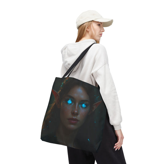 Enchanted Elf Tote Bag | Mystical Shopping Bag, Fantasy Artwork, Gifts for Her, Eco-Friendly Bag, Boho Chic Accessory