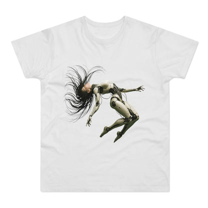 Futuristic Robot Graphic Tee for Men & Women, Tech Lover Gift, Unisex T-Shirt, Casual Wear, Unique Gift, Trendy Fashion