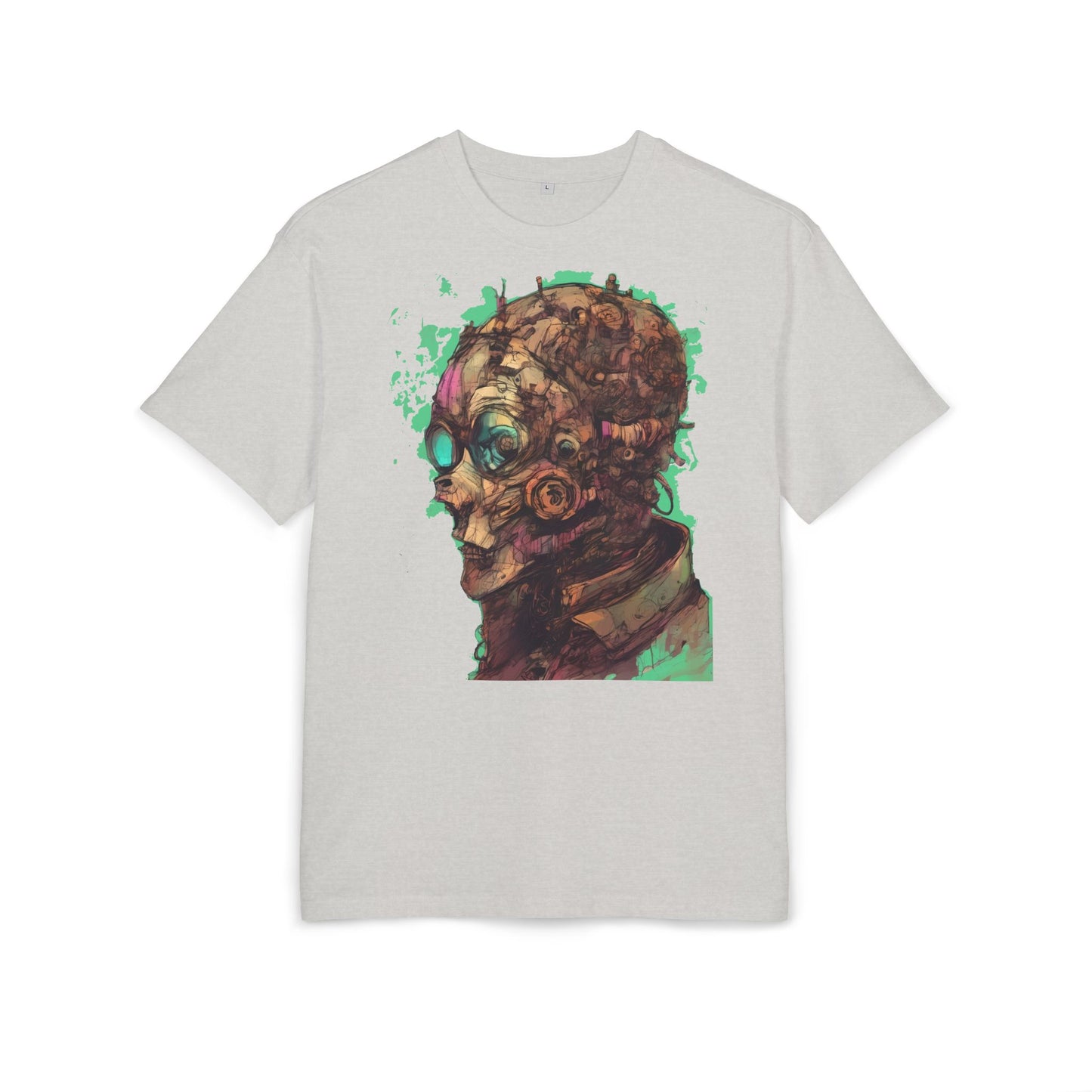 Artistic Oversize Tee - Unique Graphic Shirt for Art Lovers, Unisex Fashion, Streetwear Style, Gift for Creatives, Trendy Apparel