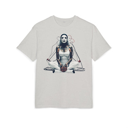 Artistic Unisex Oversize Tee - Unique Graphic Design for Creative Spirits