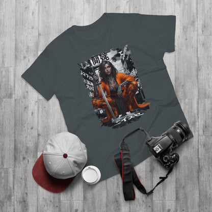 Urban Samurai Unisex T-shirt, Graphic Tee for Anime Fans, Streetwear Fashion, Unique Gift for Birthdays, Casual Wear