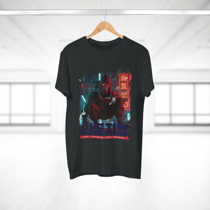 Urban Cyberpunk T-Shirt, Graphic Tee, Streetwear Shirt, Unisex Fashion, Gift for Gamers, Trendy Art Tee, Tokyo Style Apparel