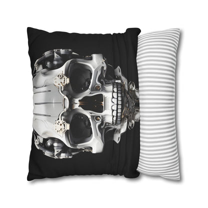 Polyester Square Pillowcase - Skull Collection