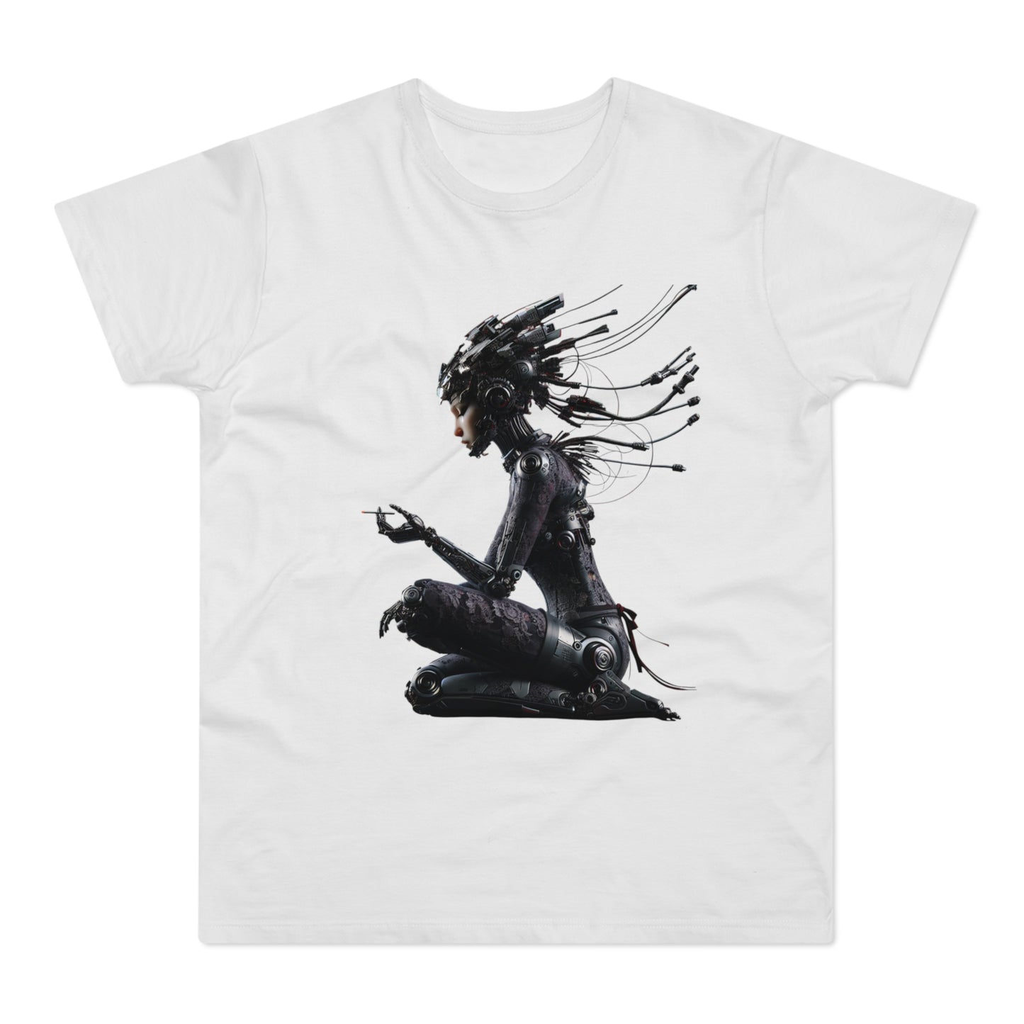 Futuristic Cyberpunk Unisex T-Shirt - Unique Graphic Tee