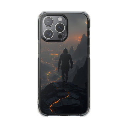 Magnetic Clear Impact Phone Cases, Adventure Phone Cover, Gamer Gift, Customizable Phone Shell, Trendy Tech Accessory