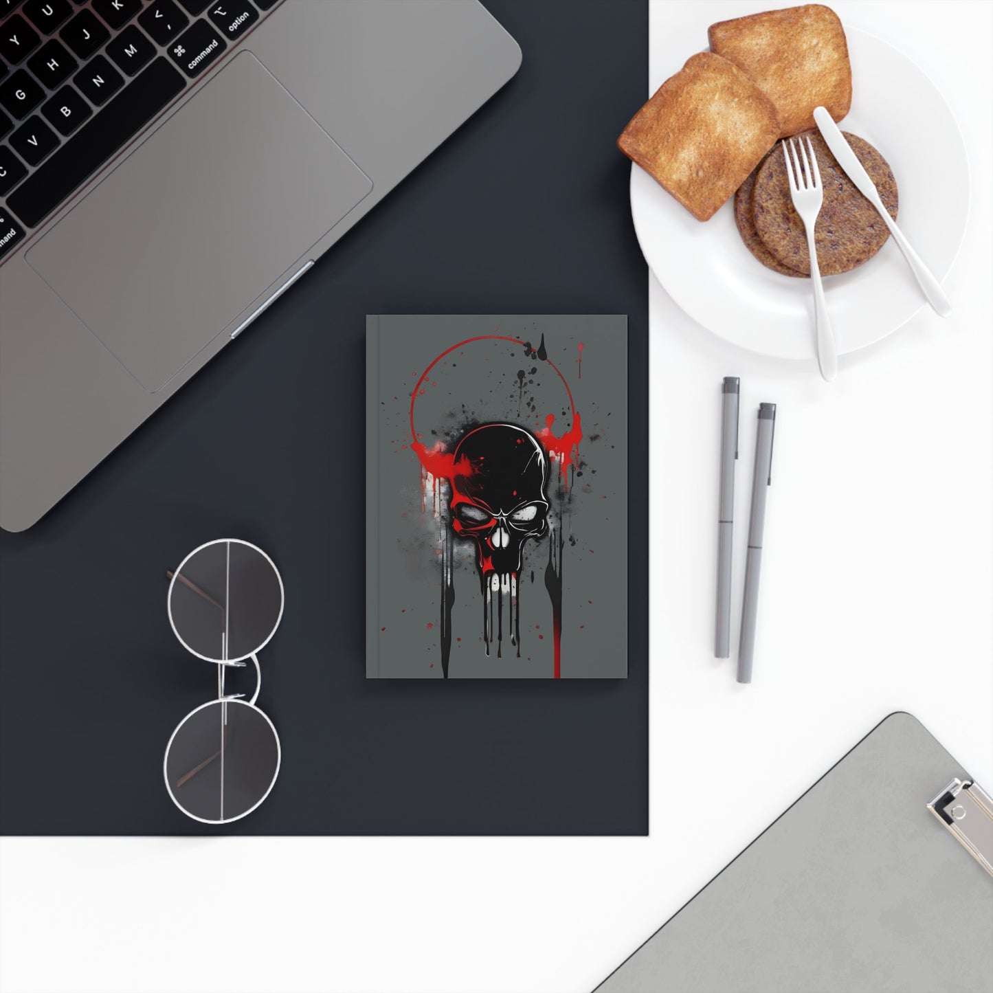 Hard Backed Journal - Skull Collection