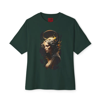 Artistic Oversized Tee with Abstract Portrait, Unisex Graphic Tee, Casual Streetwear, Perfect Gift for Art Lovers, Unique Summer Shirt