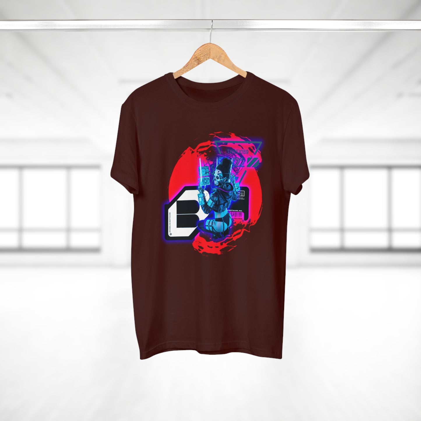 Futuristic Graphic Tee, Urban Outfit, Cyberpunk Style T-shirt, Men's Streetwear, Casual Wear, Gift for Tech Lovers