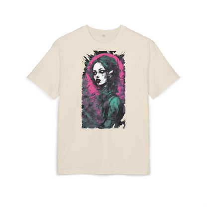 Artistic Heavy Oversize Tee, Vintage Style Shirt, Trendy Graphic Tee, Casual Streetwear, Unique Alternative Apparel